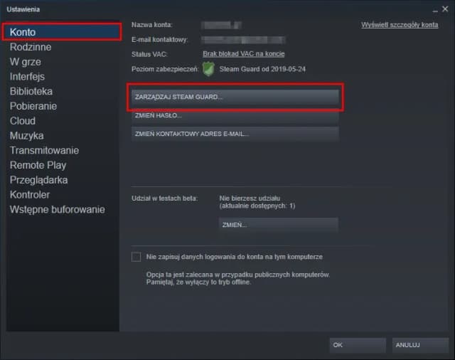 Jak wylogować się ze wszystkich urządzeń Steam i zabezpieczyć konto Jak wylogować się ze wszystkich urządzeń Steam i zabezpieczyć konto