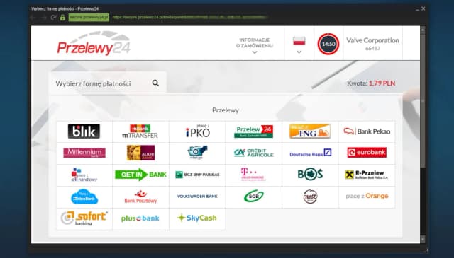 Jak zapłacić blikiem na Steam, gdy ta metoda nie jest obsługiwana Jak zapłacić blikiem na Steam, gdy ta metoda nie jest obsługiwana